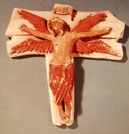 Winged Christ on the Cross de French School