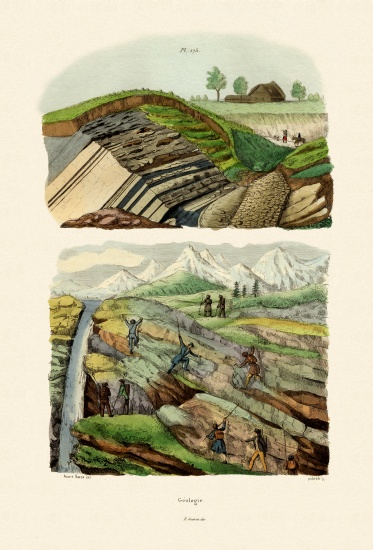 Geology de French School, (19th century)