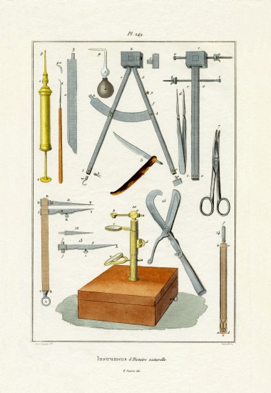 Instruments de French School, (19th century)