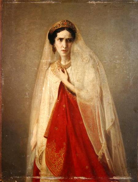 Portrait of Rachel de Friederike Emile August O'Connell