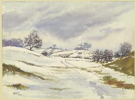 Wintery landscape