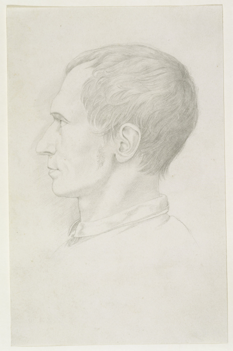 Portrait of Peter Cornelius de Friedrich Olivier