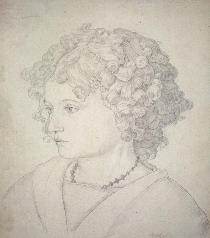 Portrait of a child de Friedrich Overbeck