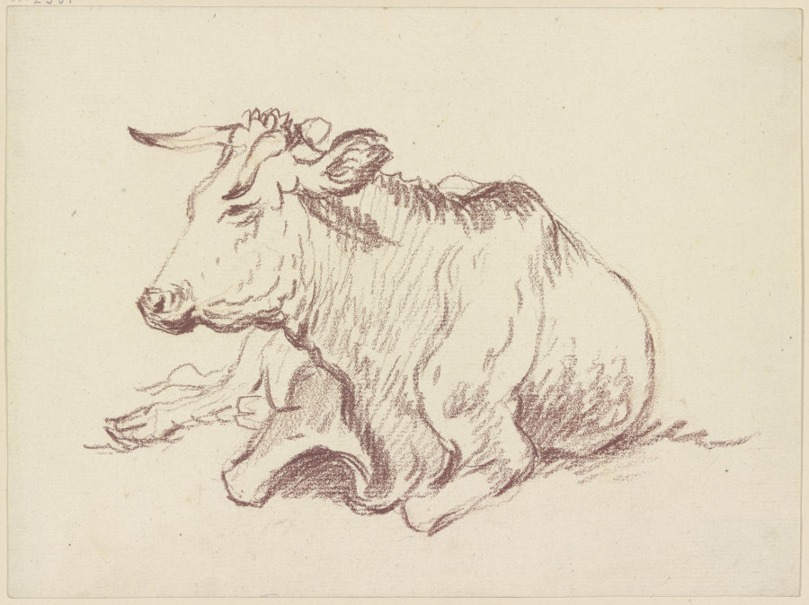 Lying cow de Friedrich Wilhelm Hirt