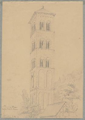 Nordturm (Eulenturm) des Klosters Sankt Peter und Paul in Hirsau