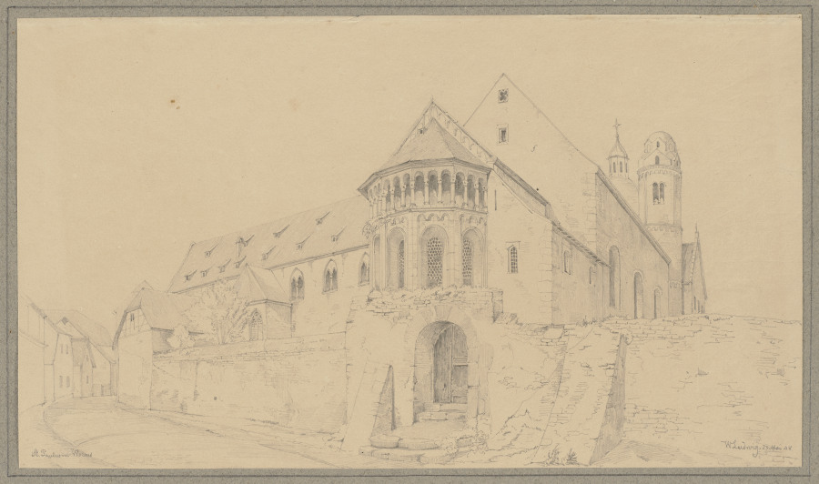 St Pauls church in Worms de Friedrich Wilhelm Ludwig