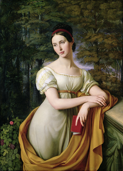 Agnes Rauch (1804-81) de Friedrich Wilhelm von Schadow