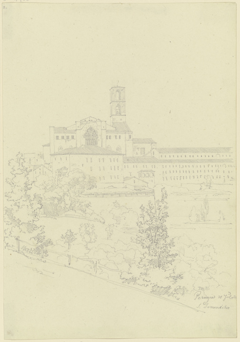 S. Domenico in Perugia de Friedrich Maximilian Hessemer