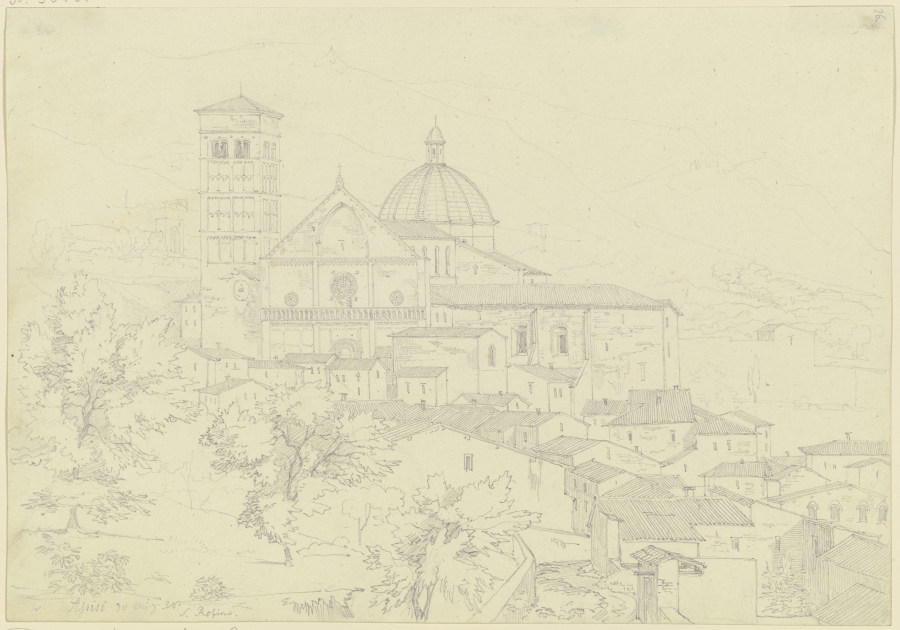 Saint Rufino in Assisi de Friedrich Maximilian Hessemer