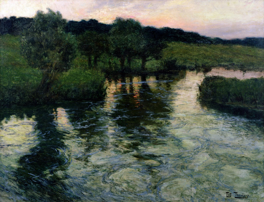Landscape with a River de Frits Thaulow