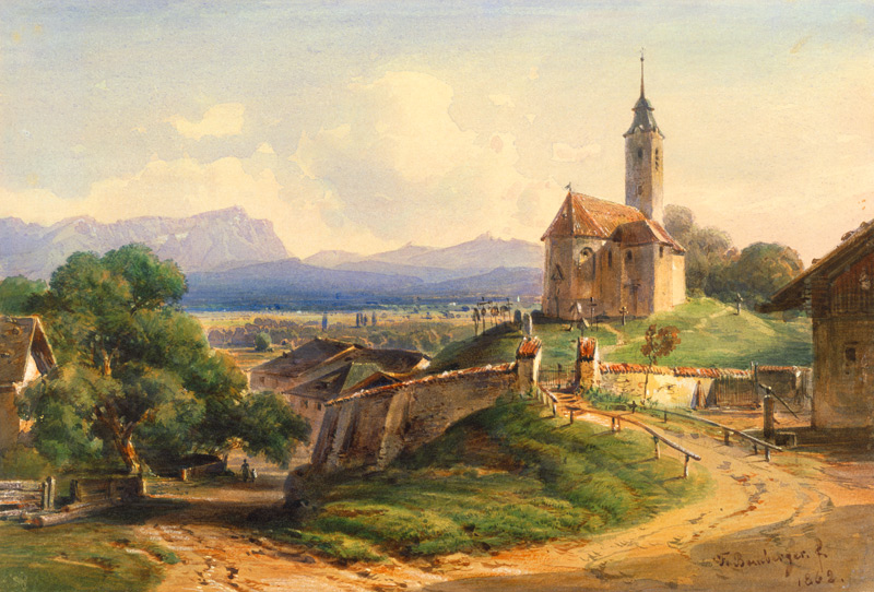View of Söcking de Fritz Bamberger