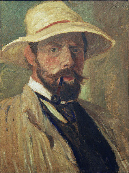 Fritz Overbeck , Self-Portrait de Fritz Overbeck