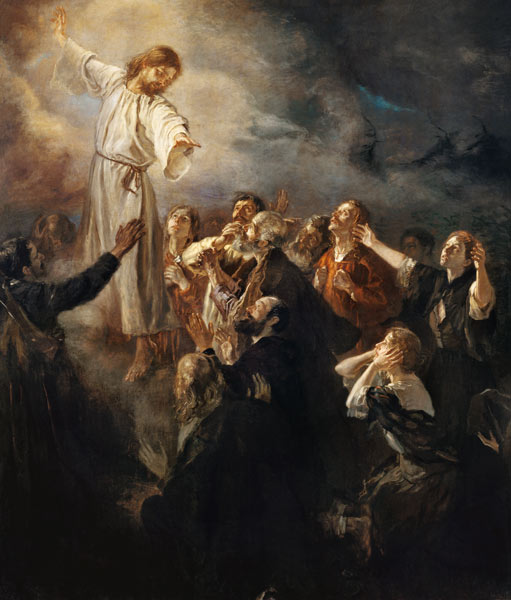 The Ascension Day Christi. de Fritz von Uhde