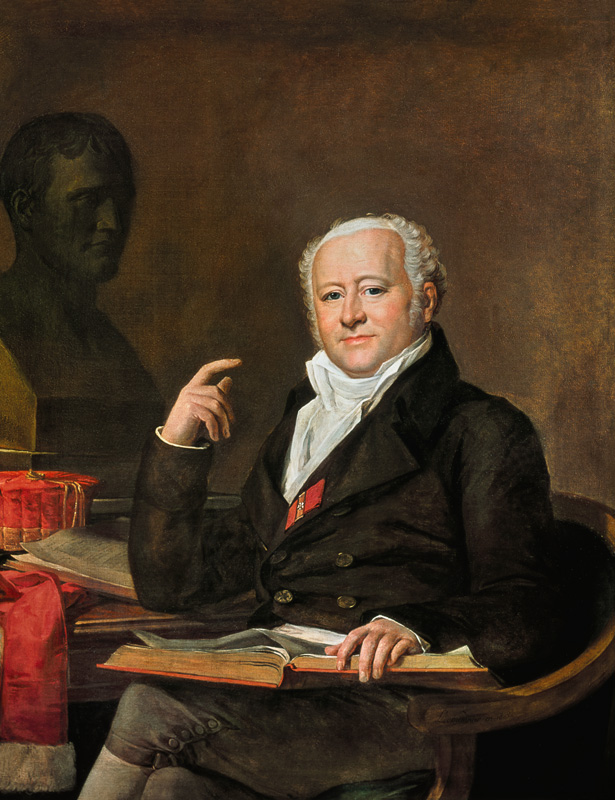 Portrait of Jean Nicolas Corvisart des Marets (1755-1821) de Gabriel Lemonnier