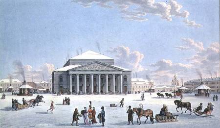 The Bolshoi Theatre, St. Petersburg de Gabriel or Matthias Lory