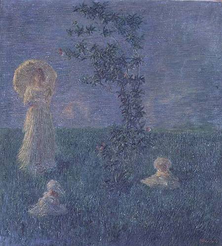In The Meadow de Gaetano Previati