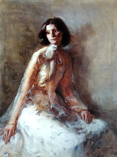 Portrait of Pam (oil on canvas)  de Gail  Schulman