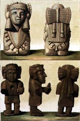 Aztec Idols, Mexico
