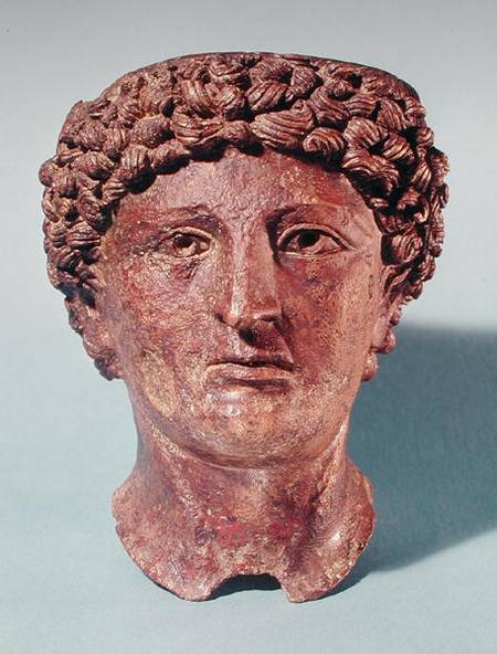 Head of Apollo, from Lillebonne de Gallo-Roman