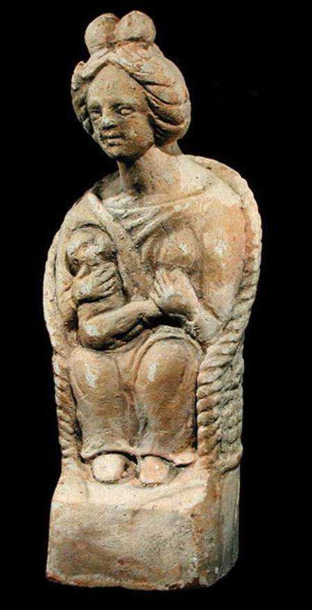 Mother goddess, from Macon, Burgundy de Gallo-Roman