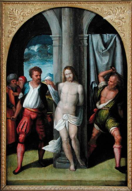 The Flagellation of Christ de Garofalo
