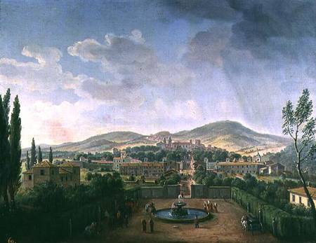 View of Marino de Gaspar Adriaens van Wittel
