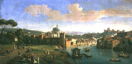 View of Verona de Gaspar Adriaens van Wittel