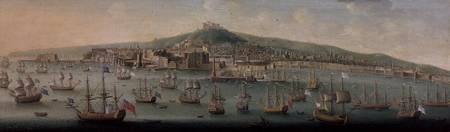 View of Naples de Gaspar Butler