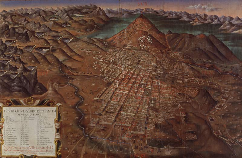 Description of Cerro Rico and the Imperial Municipality of Potosi de Gaspar Miguel Berri