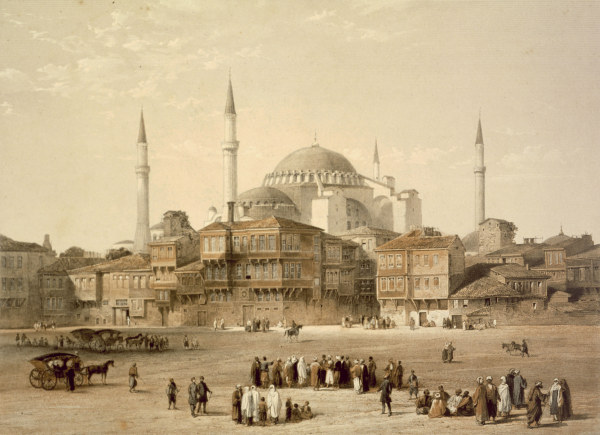 Constantinople, Hagia Sophia, G.Fossati de Gaspard Fossati