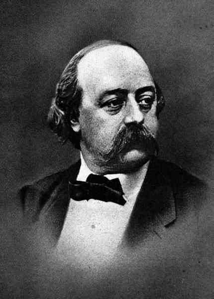 Gustave Flaubert (1821-1880) (b/w photo)  de Gaspard Felix Tournachon Nadar