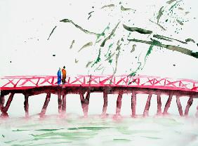Brücke in Hanoi