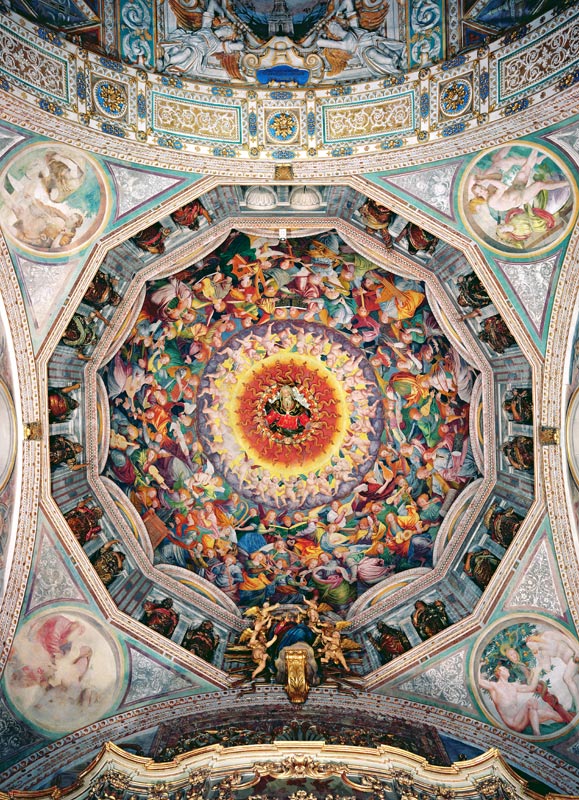 The Concert of Angels, from the dome de Gaudenzio G. de Vincio Ferrari