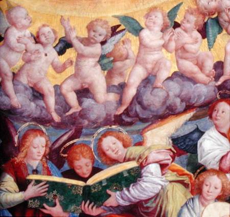 The Concert of Angels de Gaudenzio G. de Vincio Ferrari