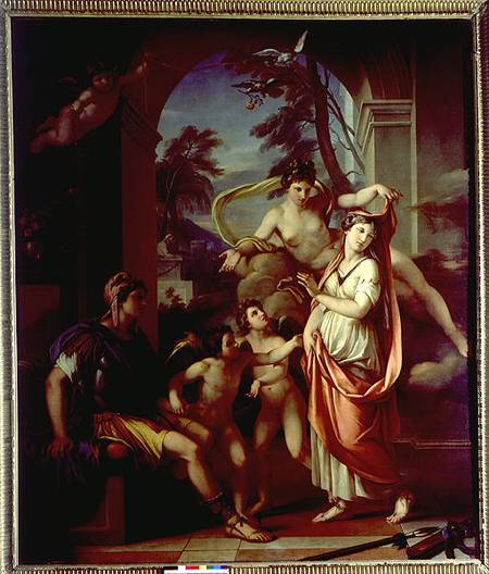 Venus Presenting Helen to Paris de Gavin Hamilton
