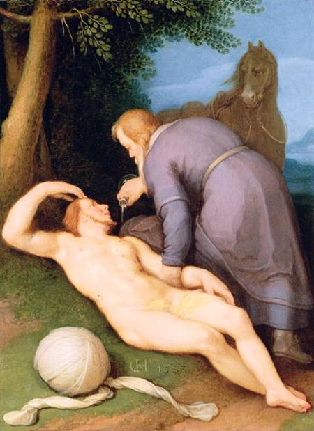 The Good Samaritan de (gen. van Haarlem) Cornelisz Cornelis