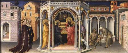 The Presentation in the Temple, from the Altarpiece of the Adoration of the Magi de Gentile da Fabriano