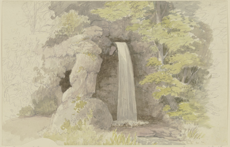 Wasserfall im Stern zu Weimar de Georg Melchior Kraus