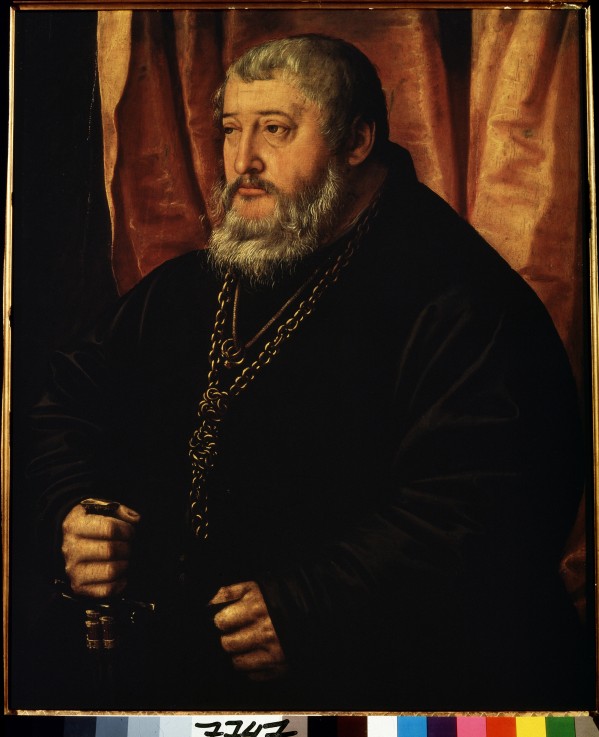 Portrait of the Elector Palatine Otto Henry (1502-1559) de Georg Pencz
