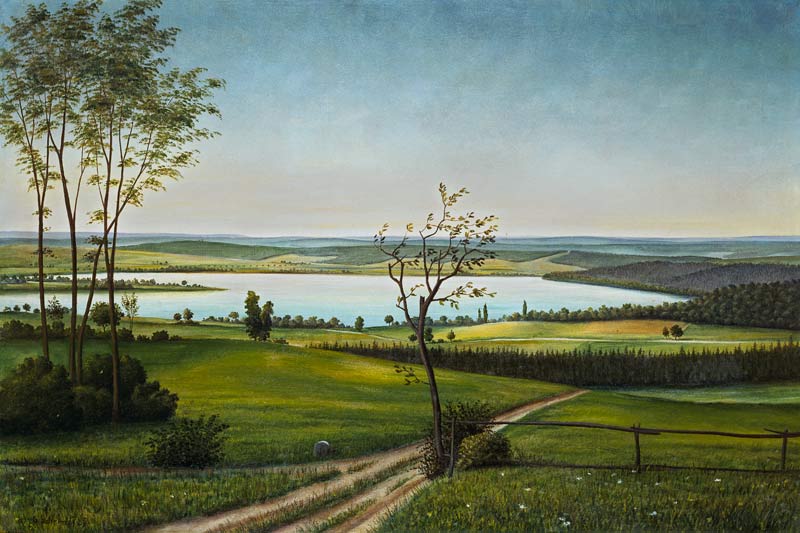 At the Easter lakes de Georg Schrimpf