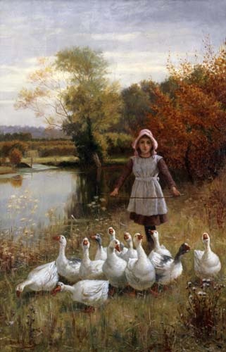 The Goose Girl de George A. Elcock