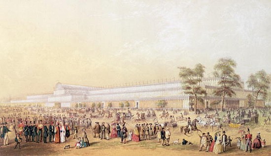 View of the Crystal Palace de George Baxter