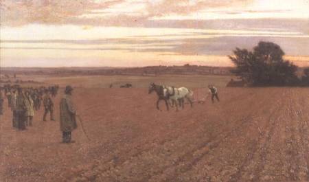The Ploughing Match de George Carline