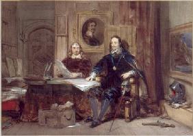 Charles I and his Secretary