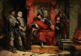 Macbeth instructing the Murderers employed to kill Banquo