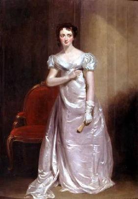Portrait of Harriet Smith as Miss Dorillon