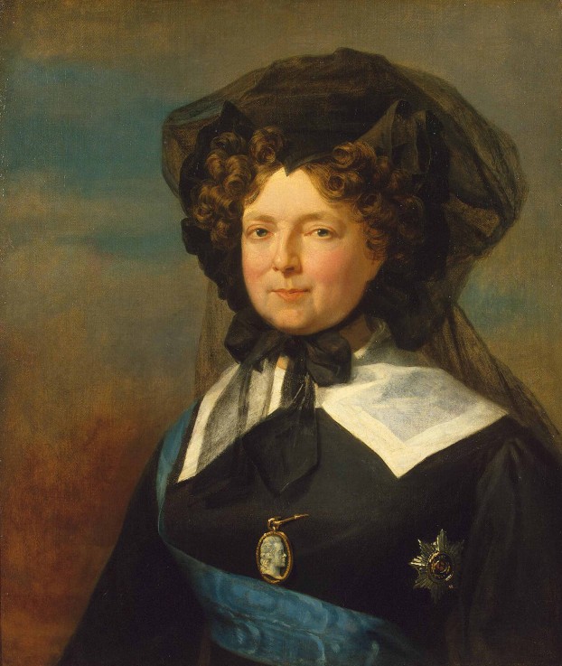 Portrait of Empress Maria Feodorovna (Sophie Dorothea of Württemberg) (1759-1828) de George Dawe