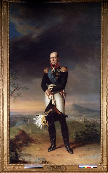 Portrait of Field marshal Count Mikhail Barklay-de-Tolli (1761-1818) de George Dawe