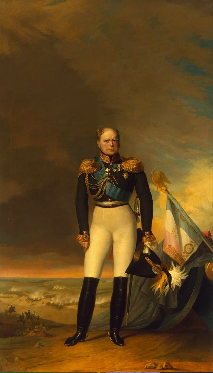 Portrait of Grand Duke Constantine Pavlovich of Russia (1779-1831) de George Dawe