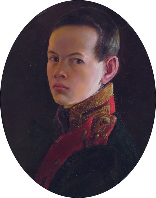 Portrait of the Crown prince Alexander Nikolayevich (1818-1881) de George Dawe